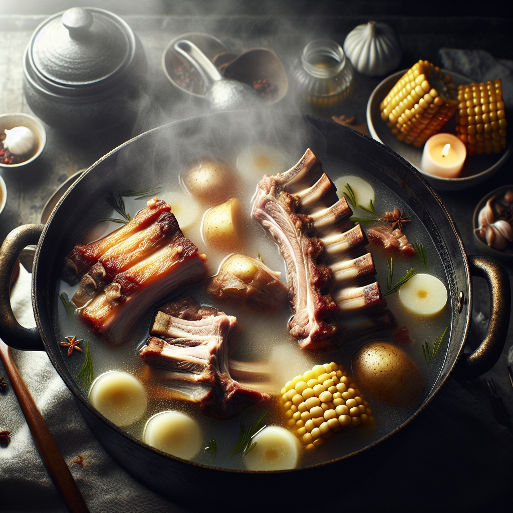 Nationalgericht Singapur: #Pork Rib Soup# (Rezept)