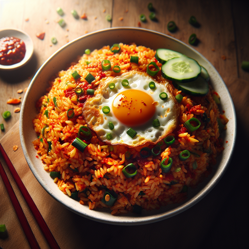 Nationalgericht Singapur: #Sambal Fried Rice# (Rezept)