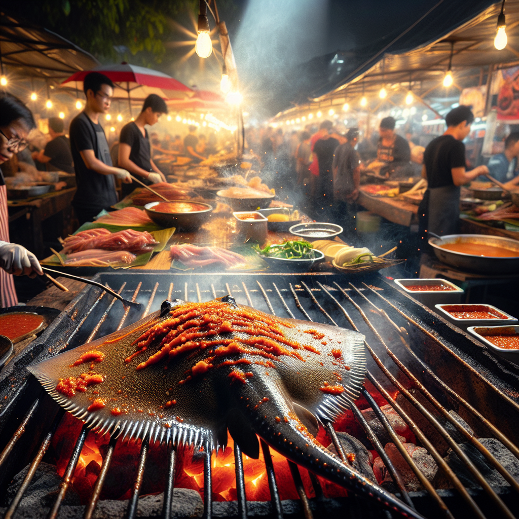 Nationalgericht Singapur: #Sambal Stingray# (Rezept)
