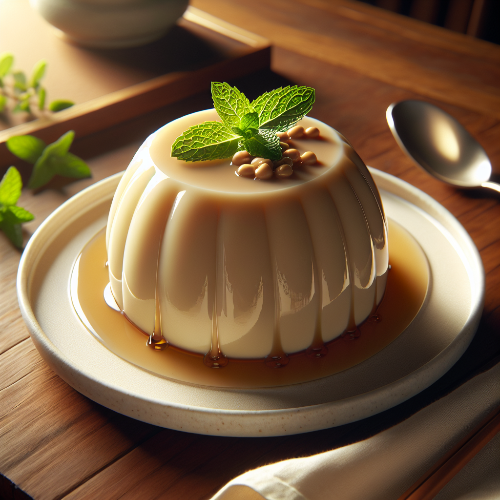 Nationalgericht Singapur: #Soy Bean Pudding# (Rezept)