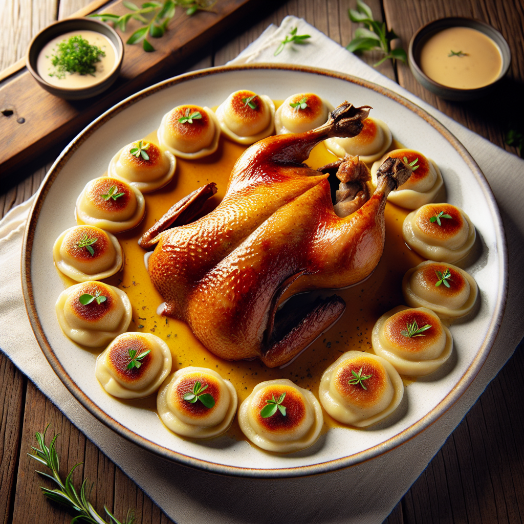 Nationalgericht Slowakei: #Pečená Kačica s Lokšami# (Rezept)