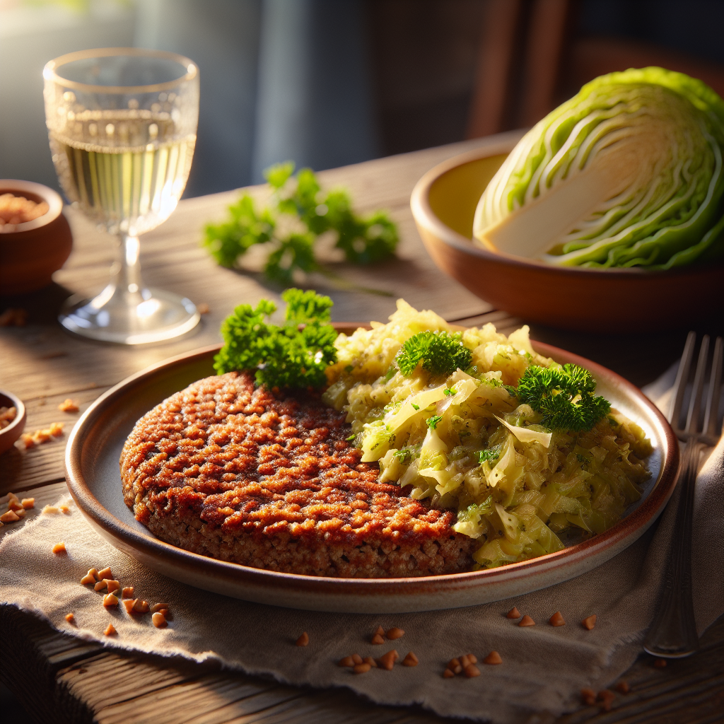 Nationalgericht Slowenien: #Žganci s Kislim Zeljem# (Rezept)