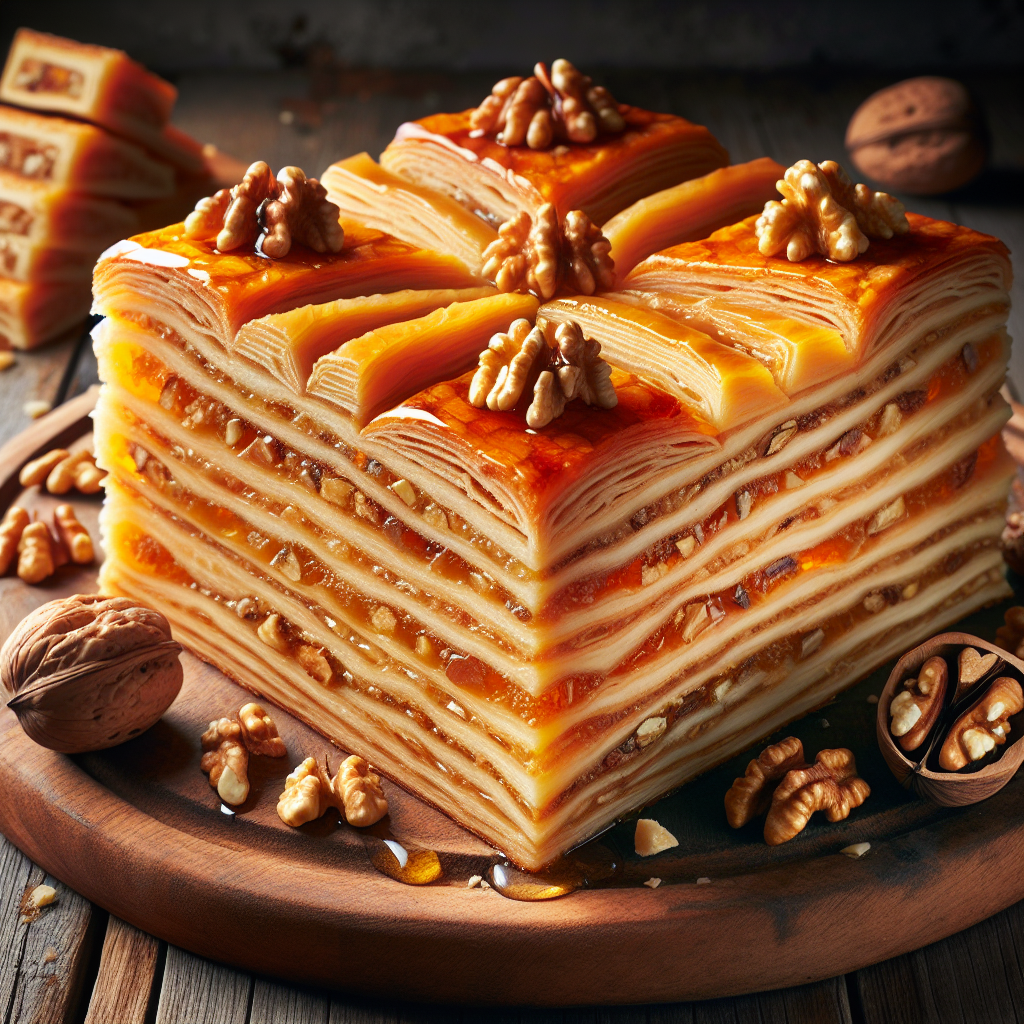 Nationalgericht Slowenien: #Medeni Kolač# (Rezept)
