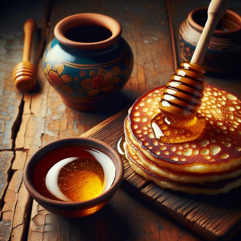 Anjero with Honey – Nationalgericht aus Somalia
