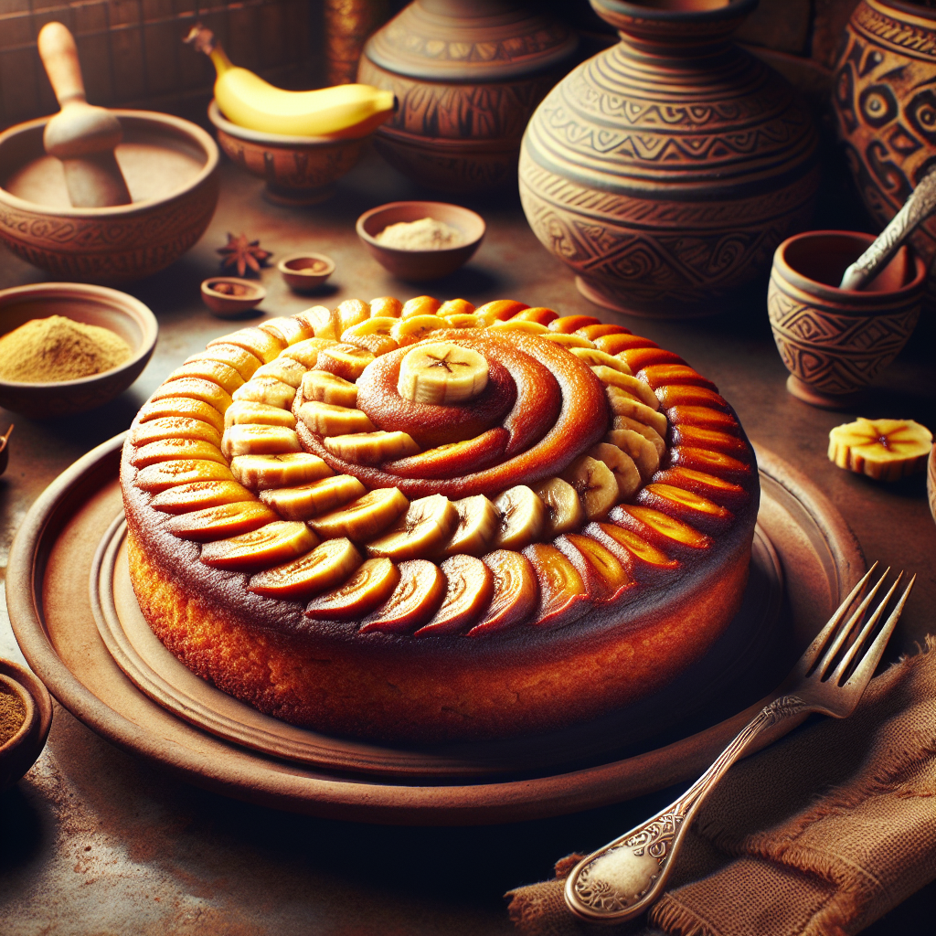 Nationalgericht Somalia: #Somali Banana Cake# (Rezept)