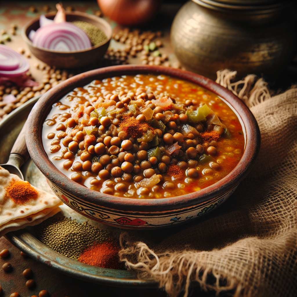 Nationalgericht Somalia: #Somali Lentil Stew# (Rezept)