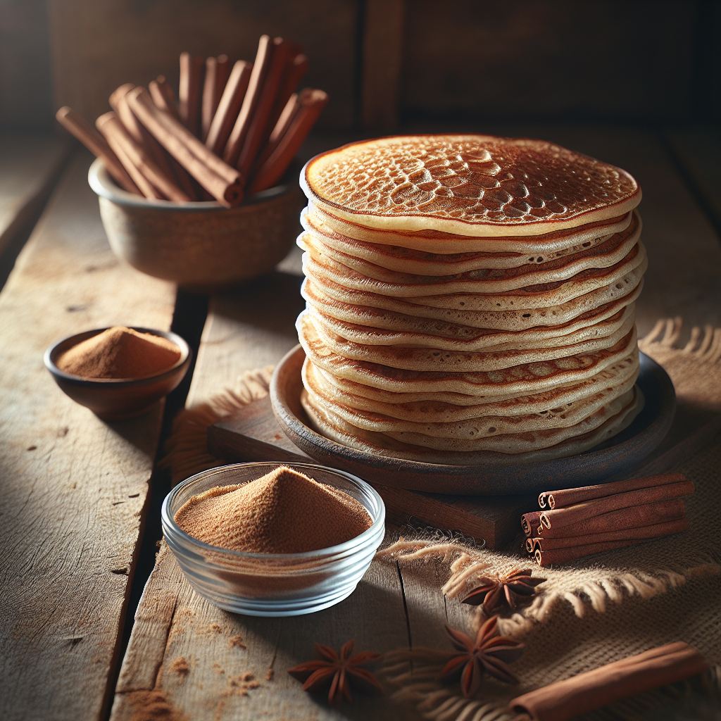 Nationalgericht Somalia: #Somali Pancakes with Cinnamon# (Rezept)