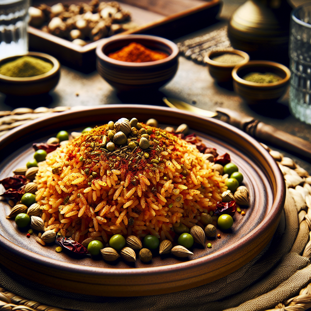 Nationalgericht Somalia: #Somali Spiced Rice# (Rezept)