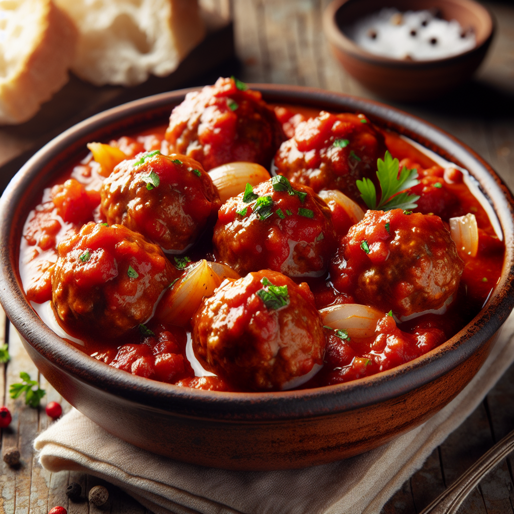Nationalgericht Spanien: #Albóndigas en Tomate# (Rezept)