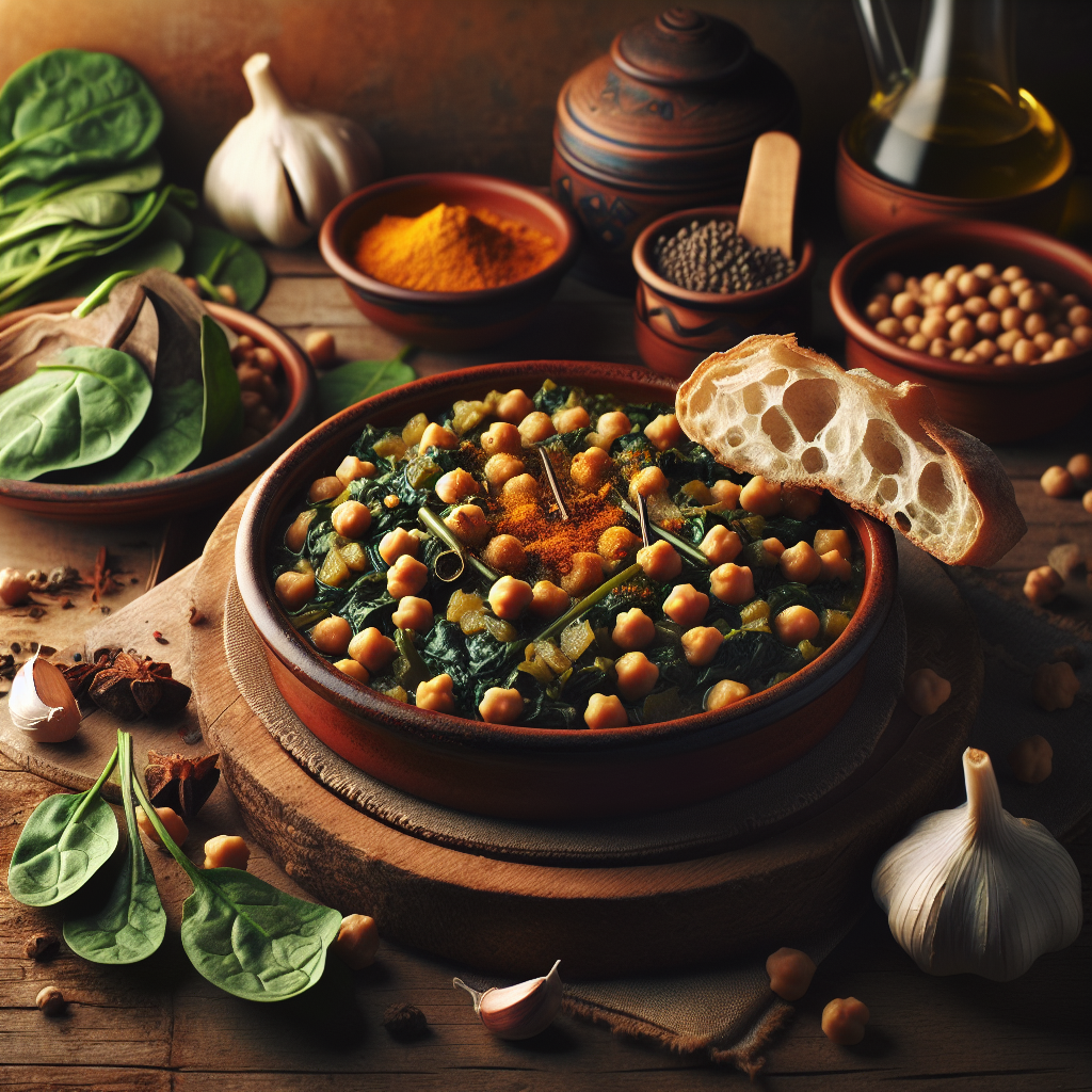 Nationalgericht Spanien: #Espinacas con Garbanzos# (Rezept)