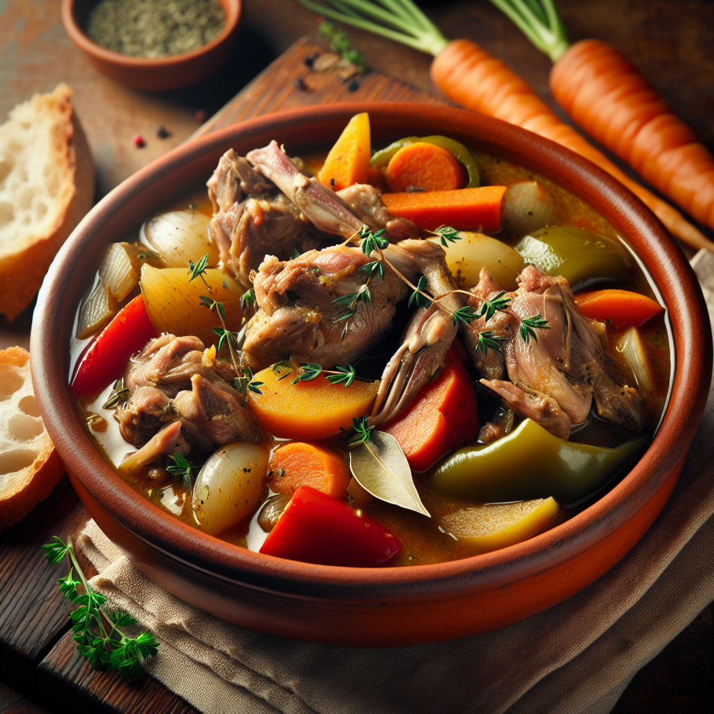 Nationalgericht Spanien: #Estofado de Conejo# (Rezept)