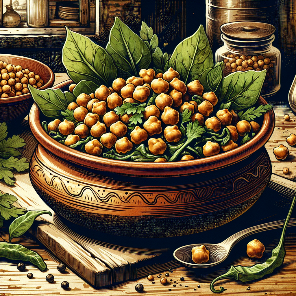 Nationalgericht Spanien: #Garbanzos con Espinacas# (Rezept)