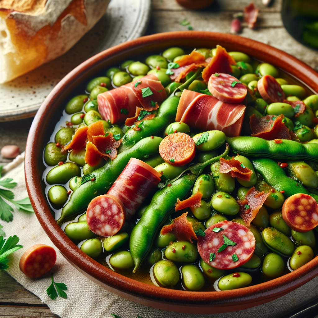 Nationalgericht Spanien: #Habas a la Catalana# (Rezept)