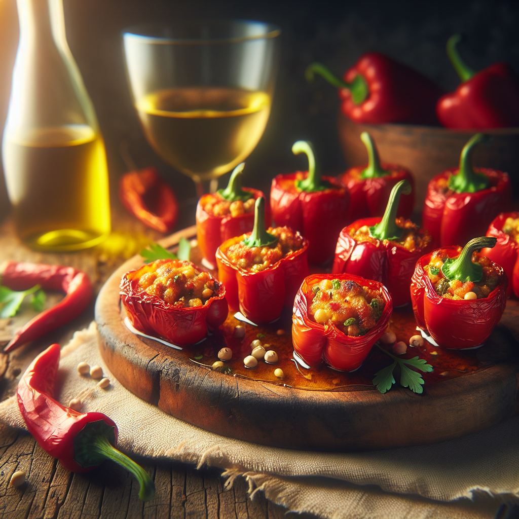 Nationalgericht Spanien: Pimientos del Piquillo Rellenos (Rezept)