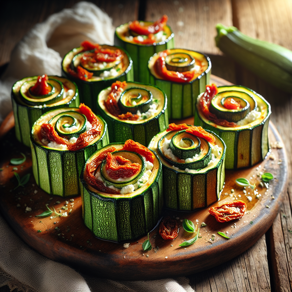 Nationalgericht Spanien: #Rollitos de Calabacín# (Rezept)