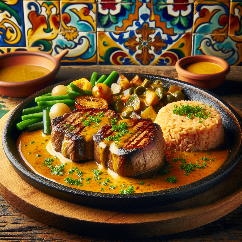 Nationalgericht Spanien: #Solomillo en Salsa de Mostaza# (Rezept)