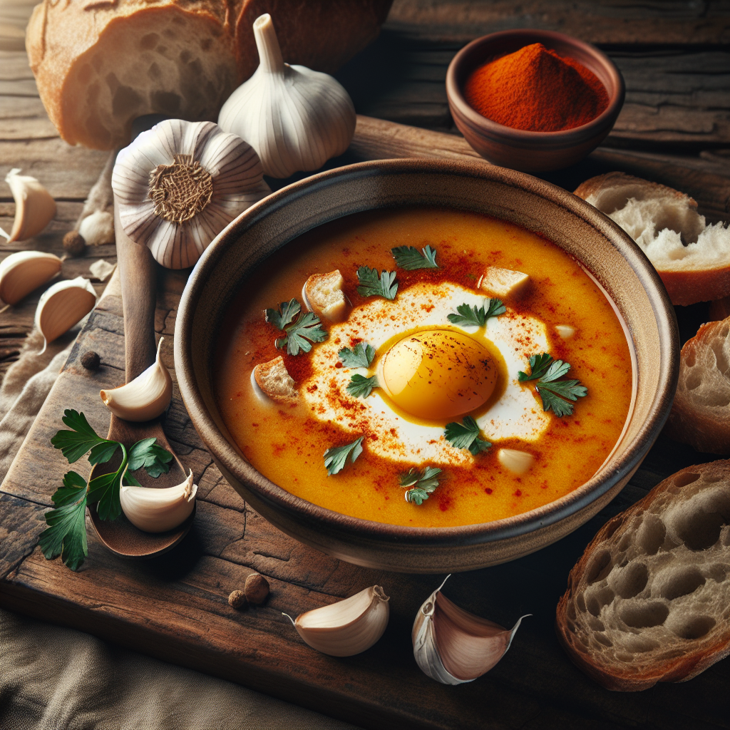 Nationalgericht Spanien: #Sopas de Ajo Castellanas# (Rezept)