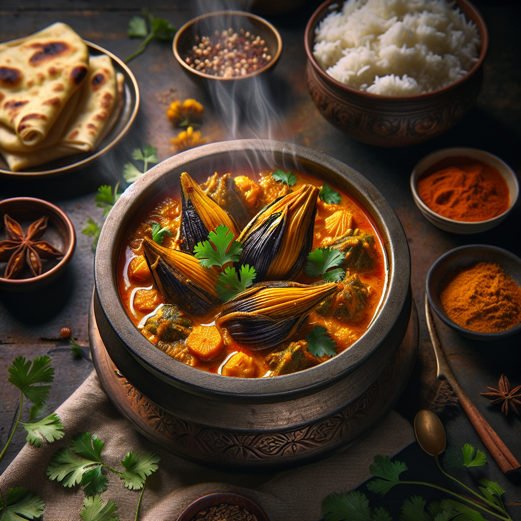 Nationalgericht Sri Lanka: #Banana Flower Curry# (Rezept)