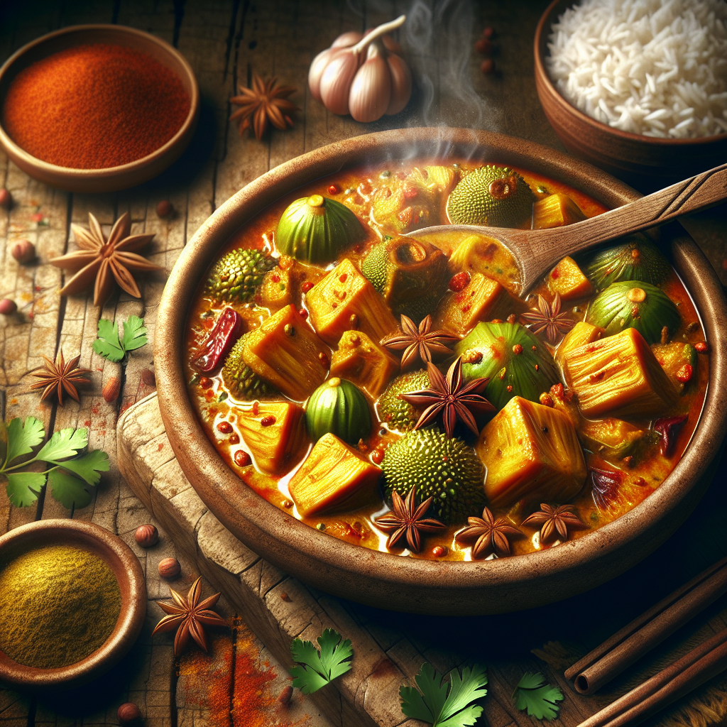 Nationalgericht Sri Lanka: Jackfruit Curry (Rezept)