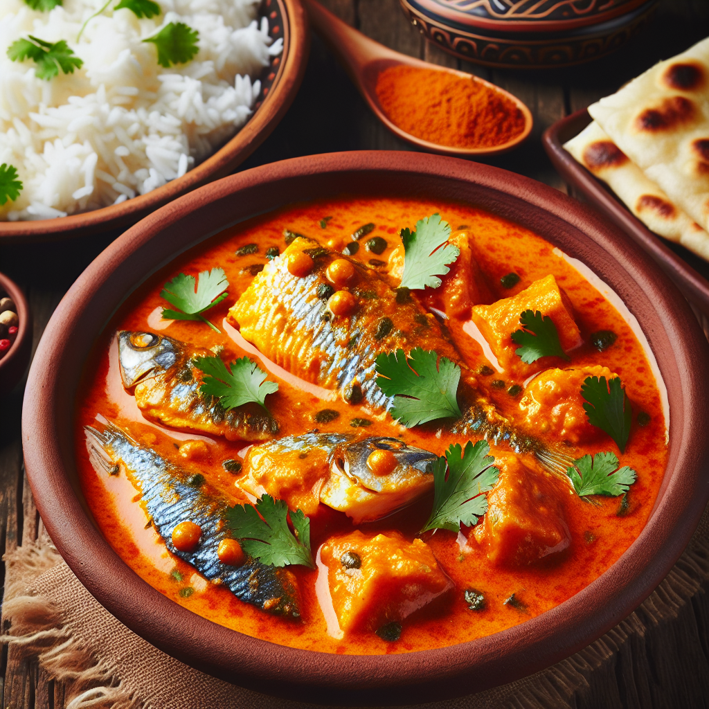 Nationalgericht Sri Lanka: #Tamarind Fish Curry# (Rezept)