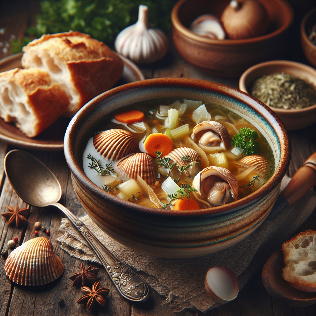 Nationalgericht St. Kitts und Nevis: #Conch Soup# (Rezept)