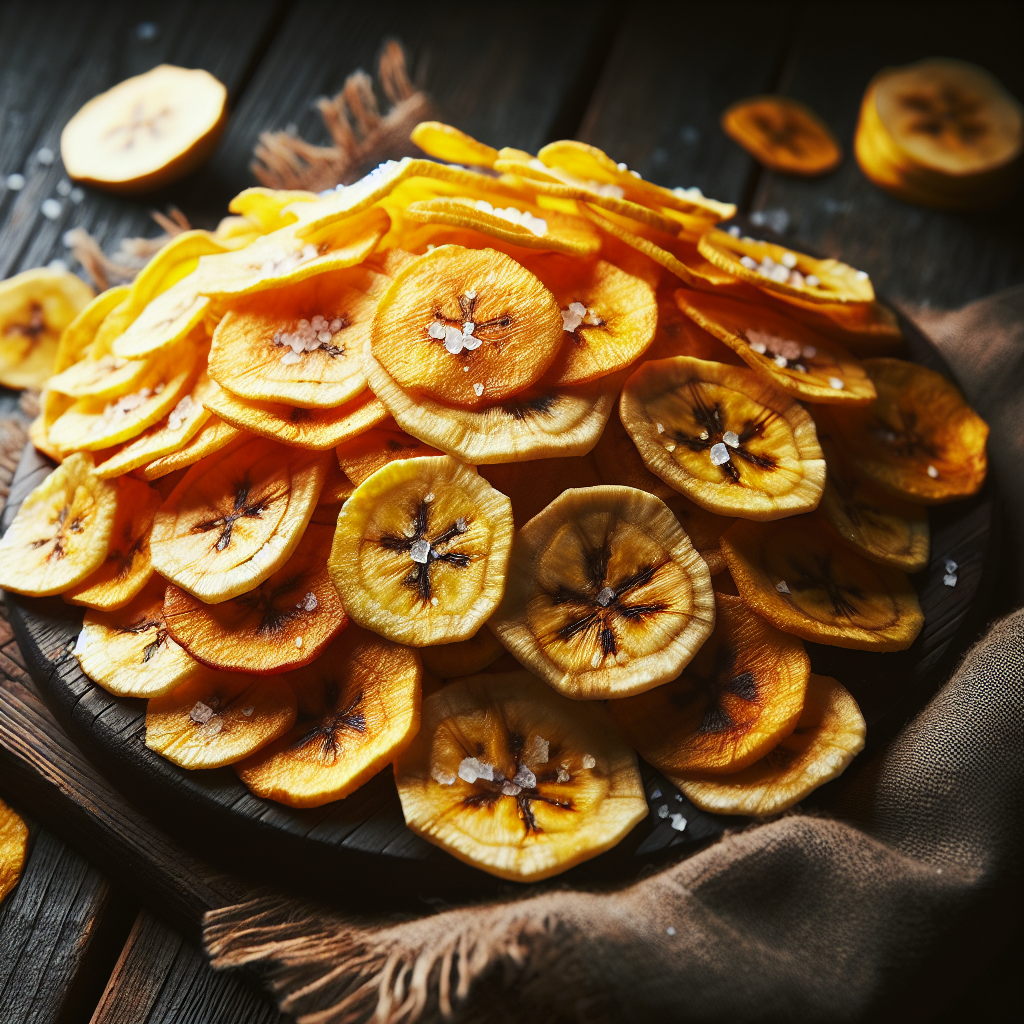Nationalgericht St. Kitts und Nevis: #Fried Plantain Chips# (Rezept)
