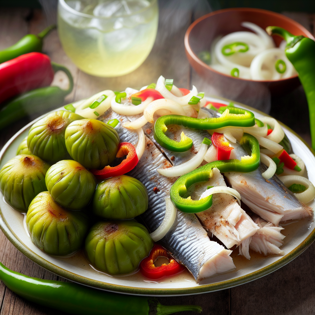 Nationalgericht St. Kitts und Nevis: #Green Fig and Saltfish# (Rezept)