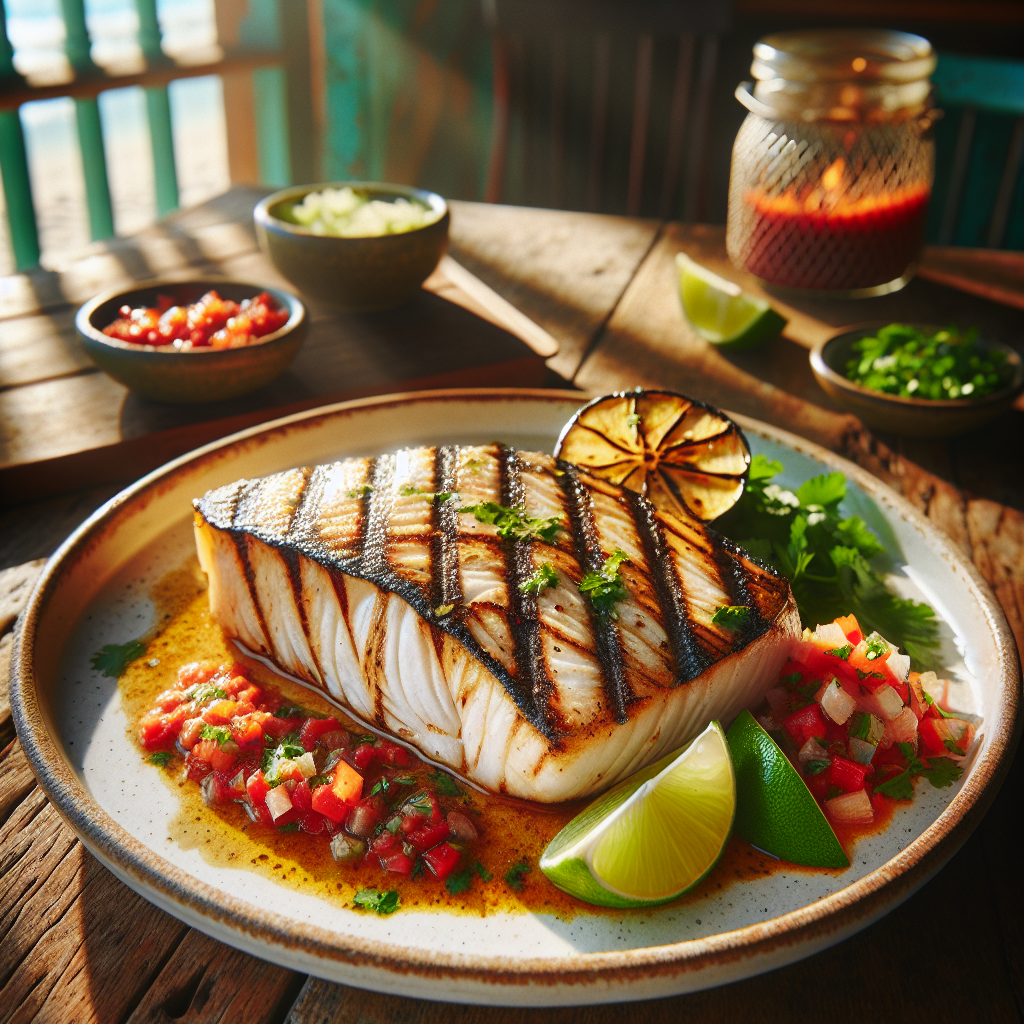 Nationalgericht St. Kitts und Nevis: #Grilled Mahi-Mahi# (Rezept)
