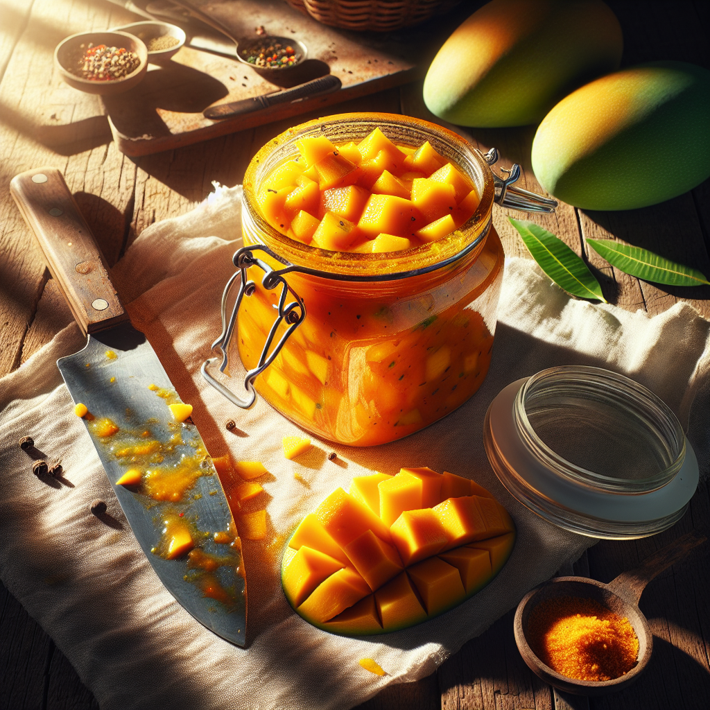 Nationalgericht St. Kitts und Nevis: #Mango Chutney# (Rezept)