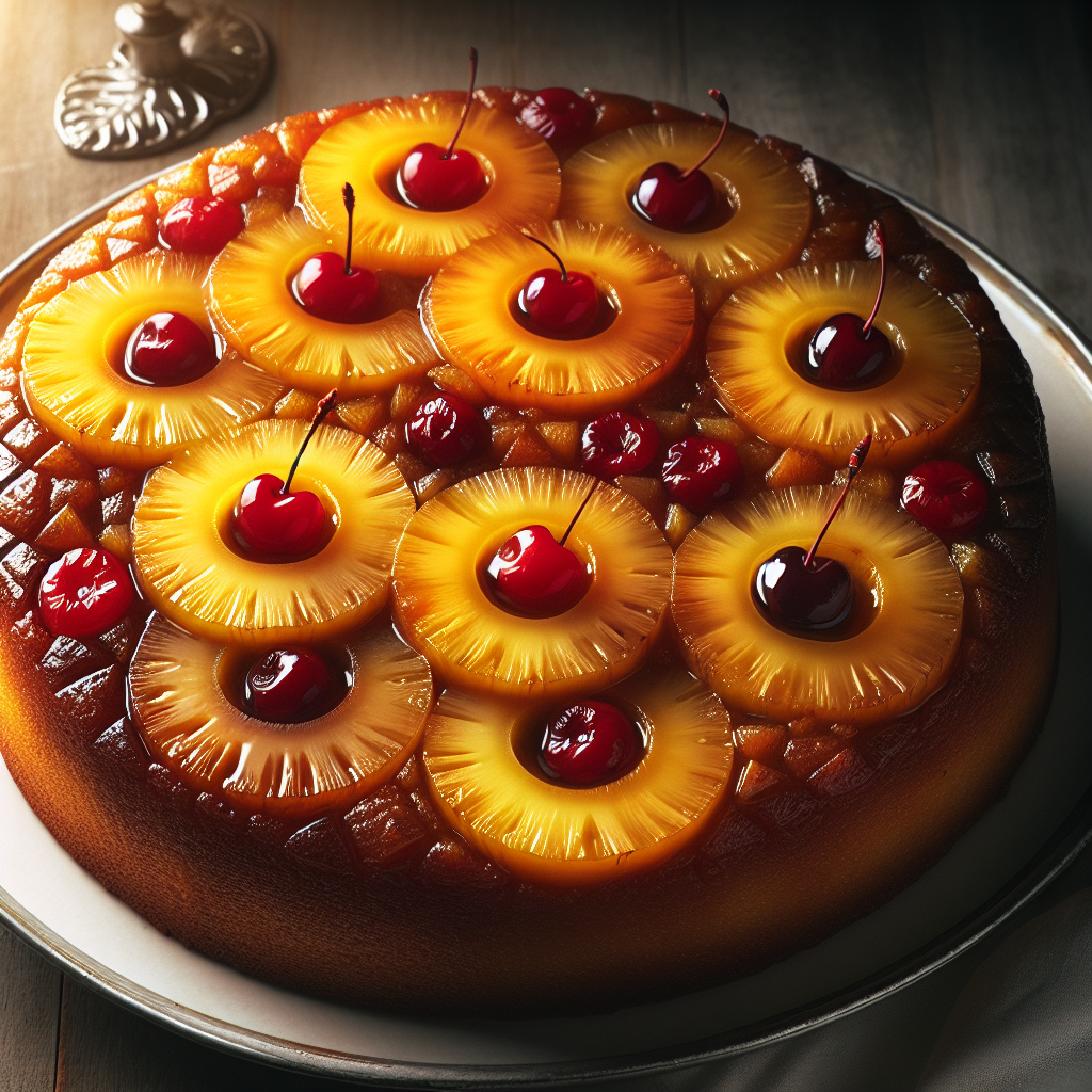 Nationalgericht St. Kitts und Nevis: #Pineapple Upside-Down Cake# (Rezept)