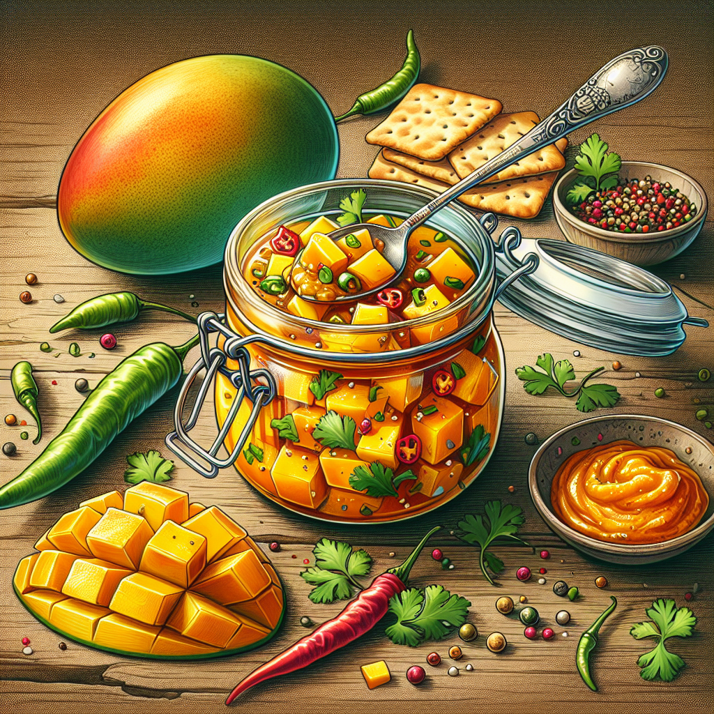 Nationalgericht St. Lucia: #Mango Chutney# (Rezept)