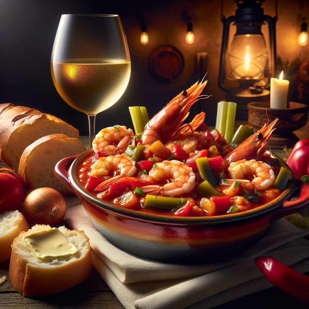Nationalgericht St. Lucia: #Shrimp Creole# (Rezept)