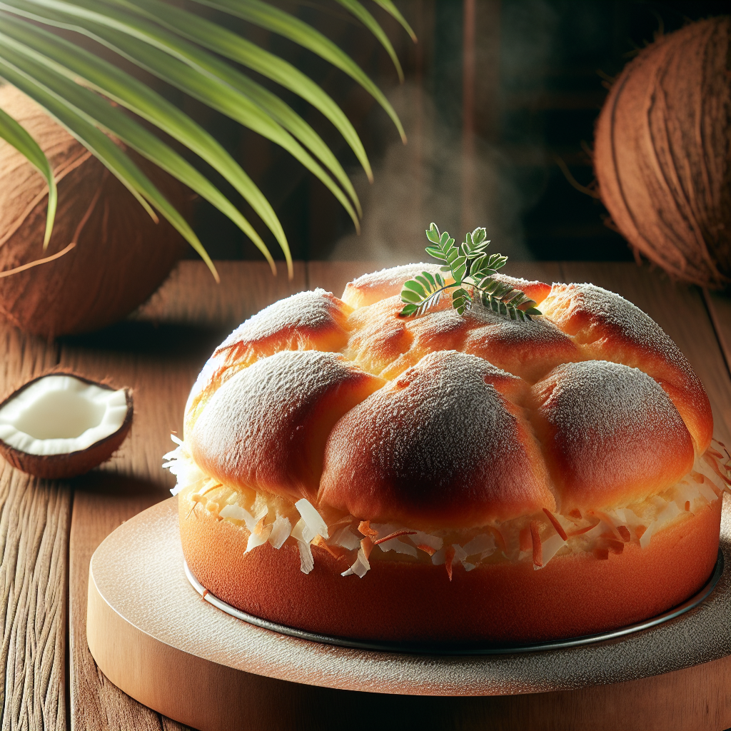 Nationalgericht St. Vincent und die Grenadinen: #Coconut Sweetbread# (Rezept)