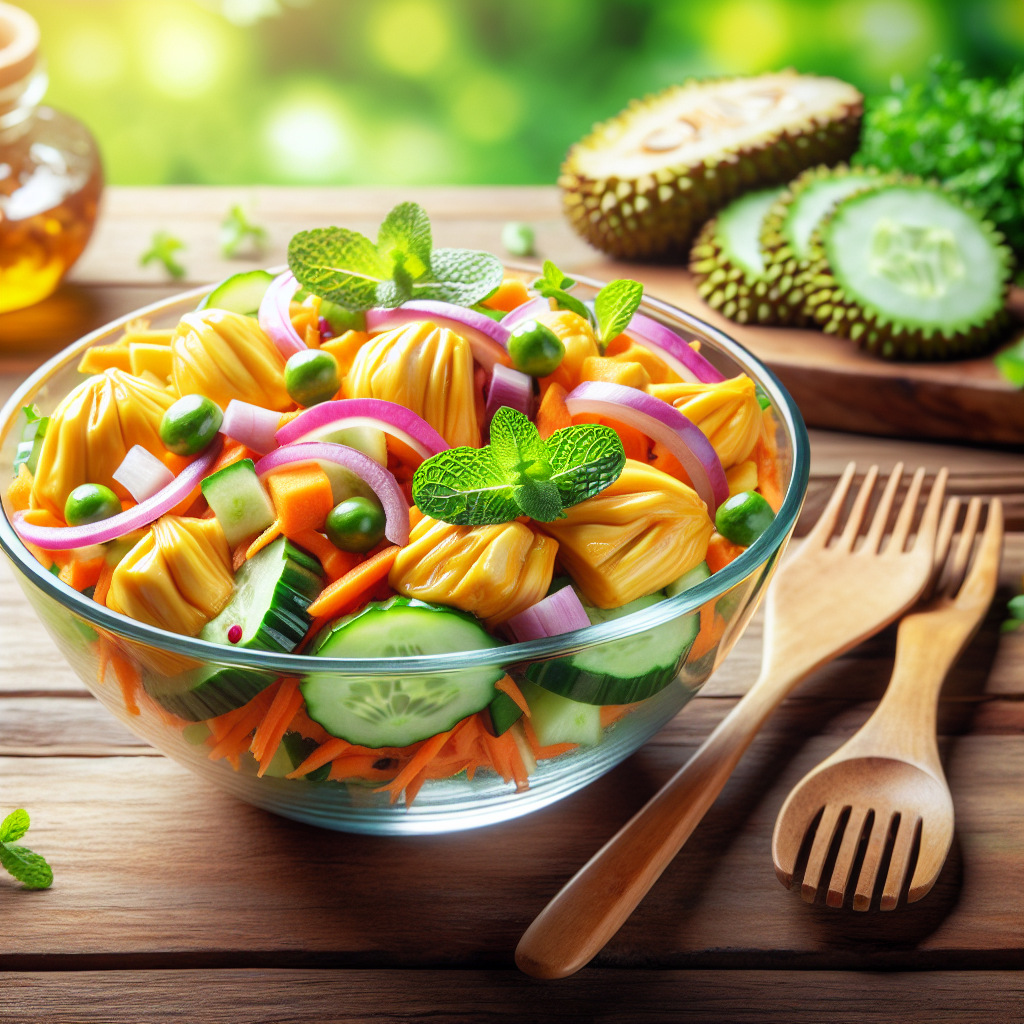 Nationalgericht St. Vincent und die Grenadinen: #Jackfruit Salad# (Rezept)