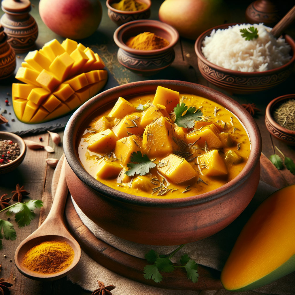 Nationalgericht St. Vincent und die Grenadinen: #Mango Curry# (Rezept)