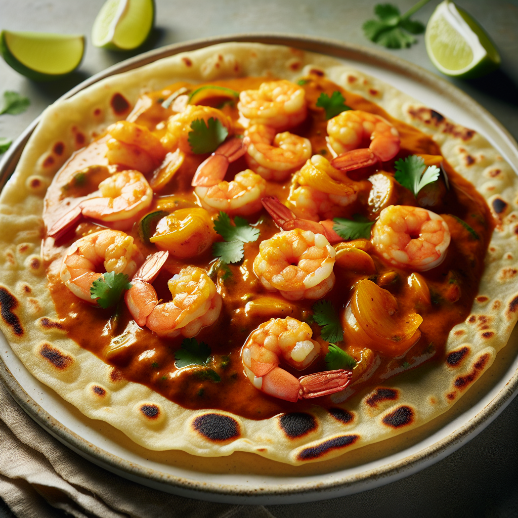 Nationalgericht St. Vincent und die Grenadinen: #Shrimp Roti# (Rezept)