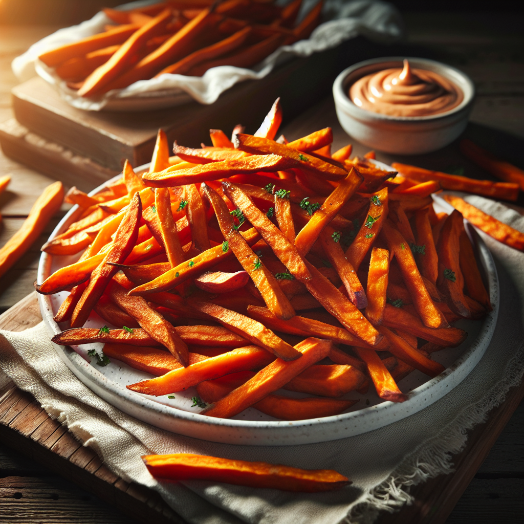 Nationalgericht St. Vincent und die Grenadinen: #Sweet Potato Fries# (Rezept)
