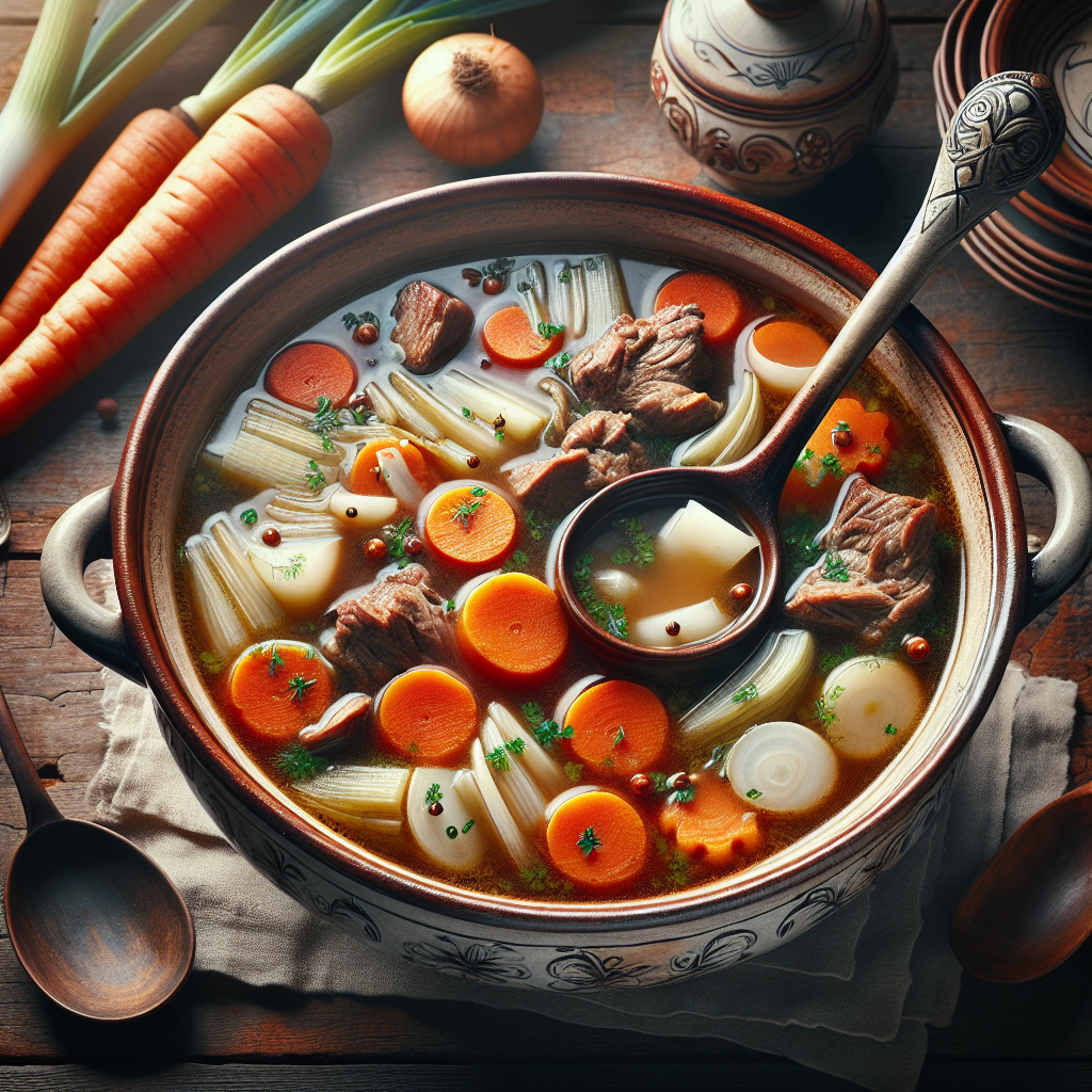 Nationalgericht Österreich: Alt-Wiener Suppentopf (Rezept)