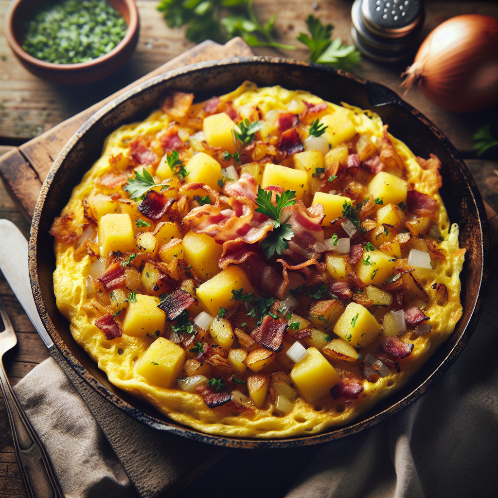 Nationalgericht Österreich: #Bauernomelett# (Rezept)