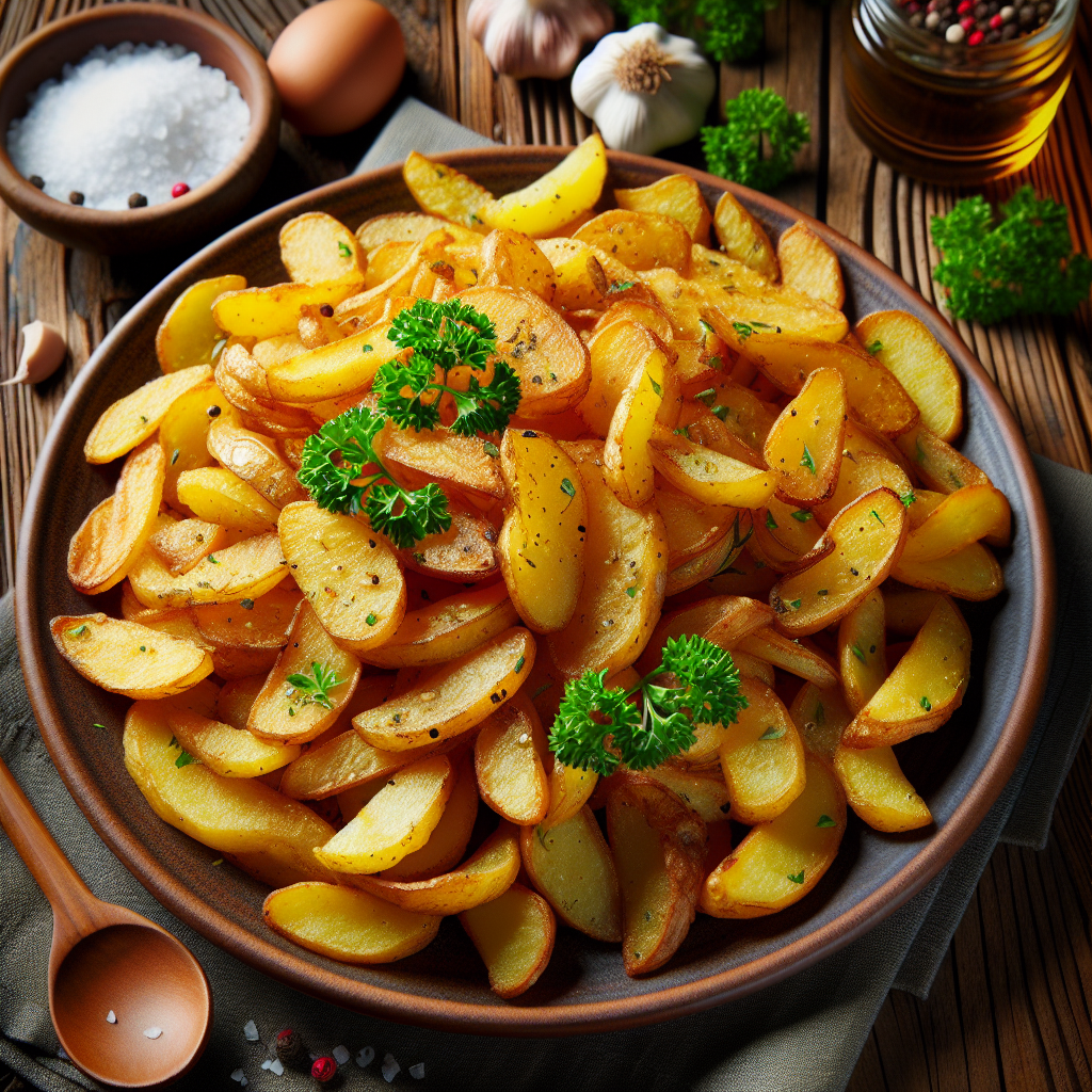 Nationalgericht Österreich: #Bratkartoffeln# (Rezept)