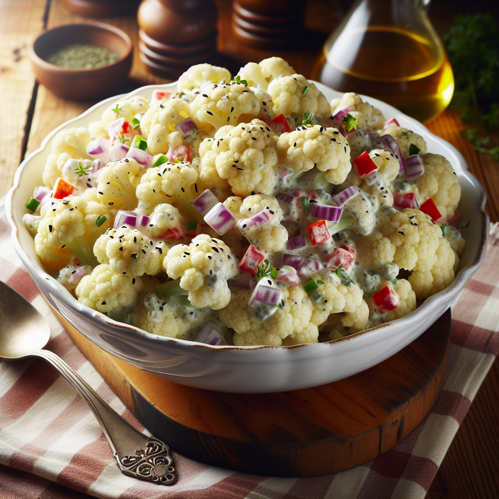 Nationalgericht Österreich: #Karfiolsalat# (Rezept)