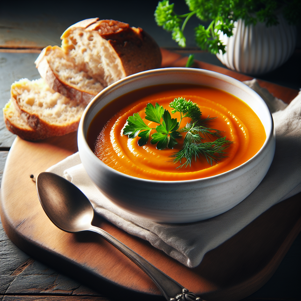 Nationalgericht Österreich: #Karottencremesuppe# (Rezept)
