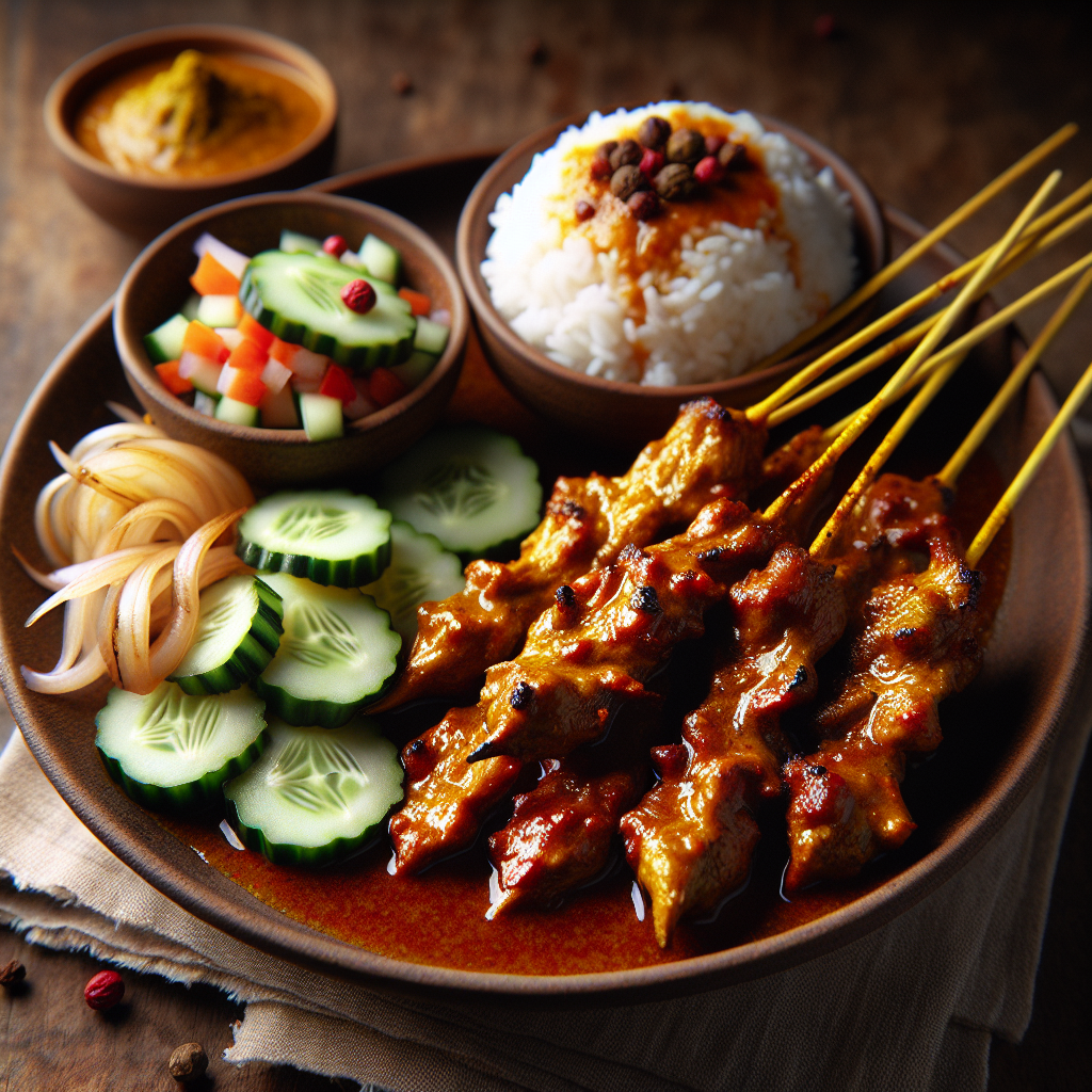 Nationalgericht Suriname: #Satay Ajam# (Rezept)