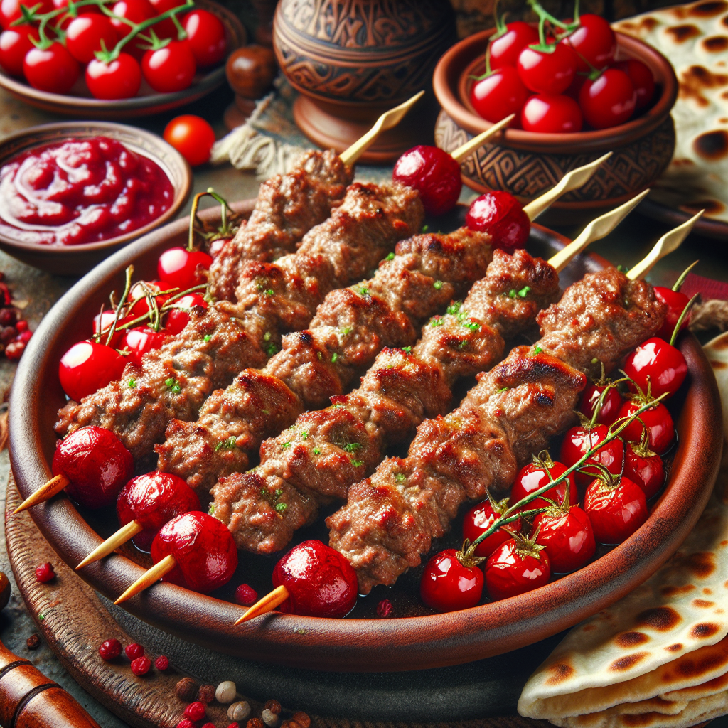 Nationalgericht Syrien: #Kebab Karaz# (Rezept)