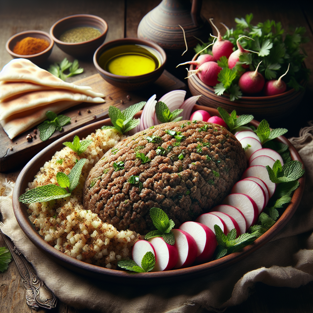 Nationalgericht Syrien: #Kibbeh Nayeh# (Rezept)