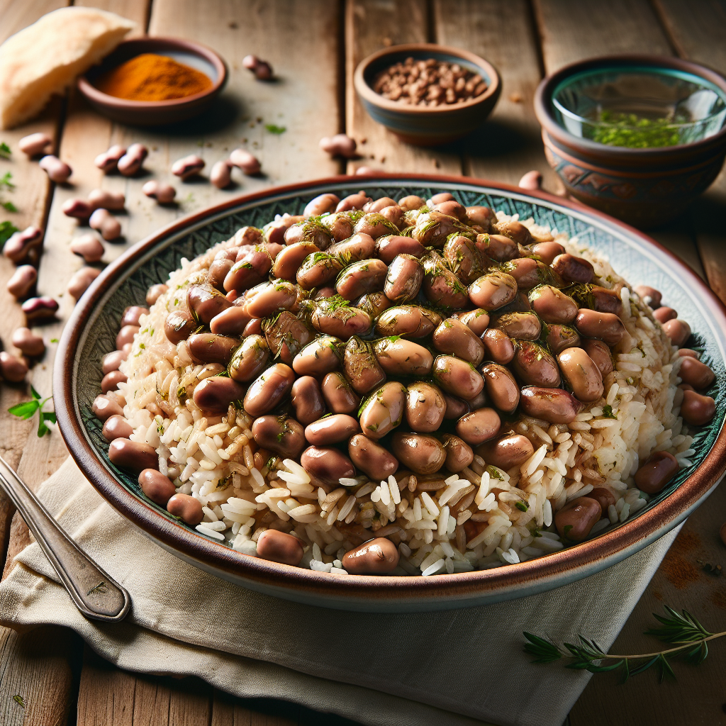 Nationalgericht Syrien: #Riz Bi Foul# (Rezept)