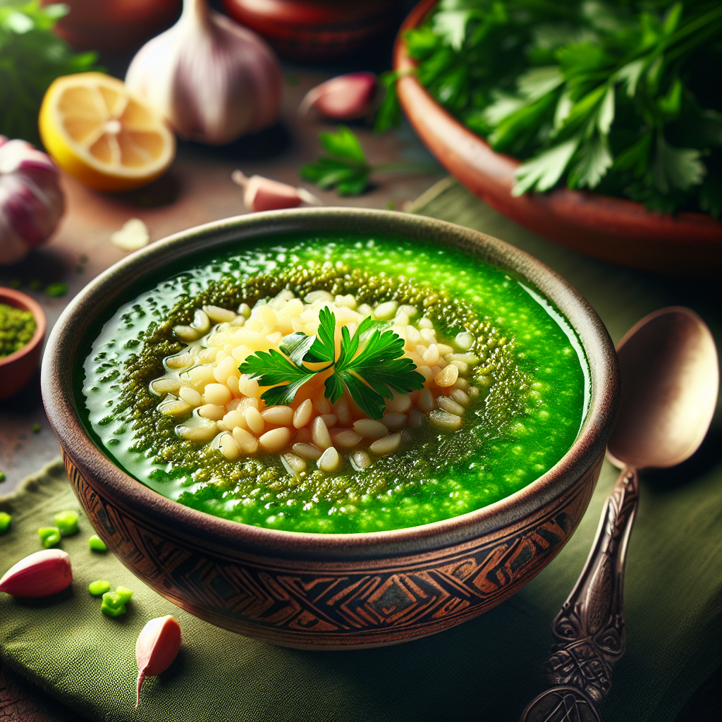 Nationalgericht Syrien: #Shorbet Freekeh# (Rezept)