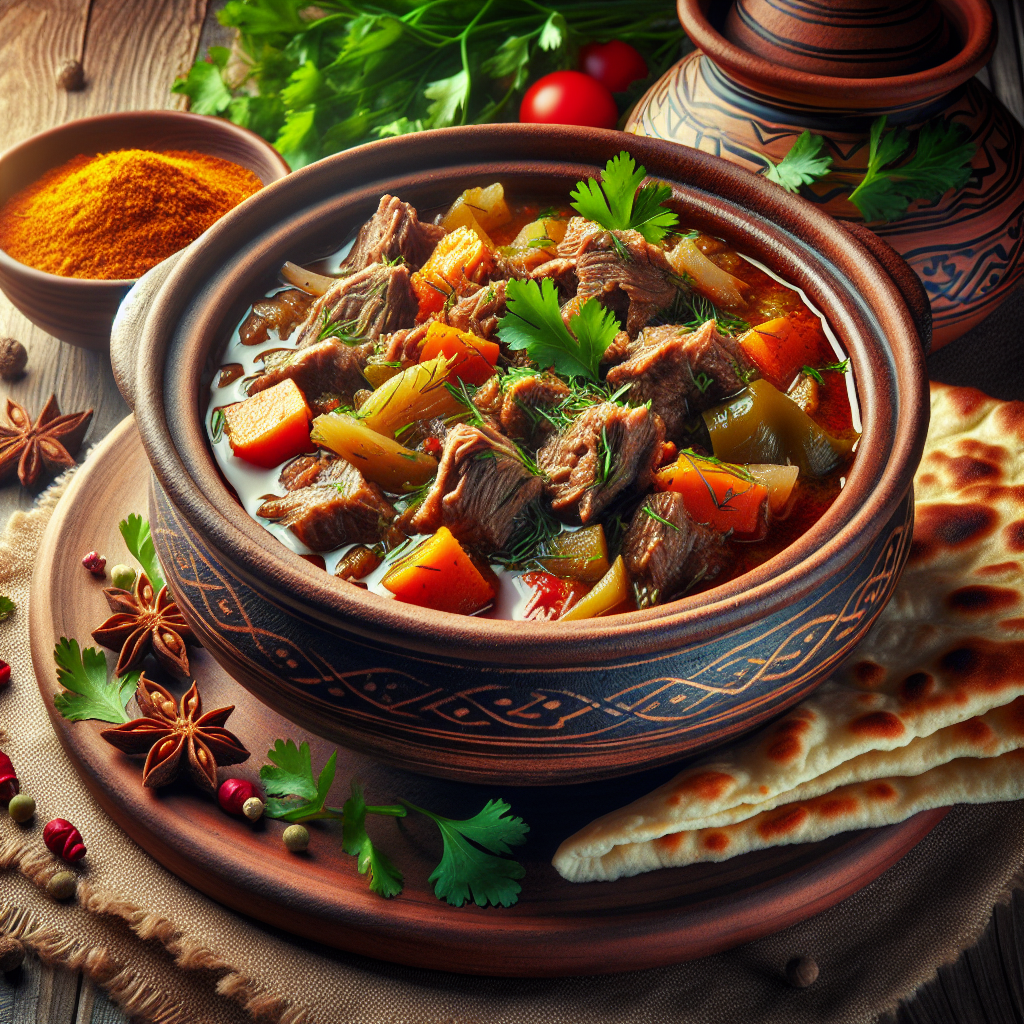Nationalgericht Tadschikistan: #Kovurma Shurbo# (Rezept)