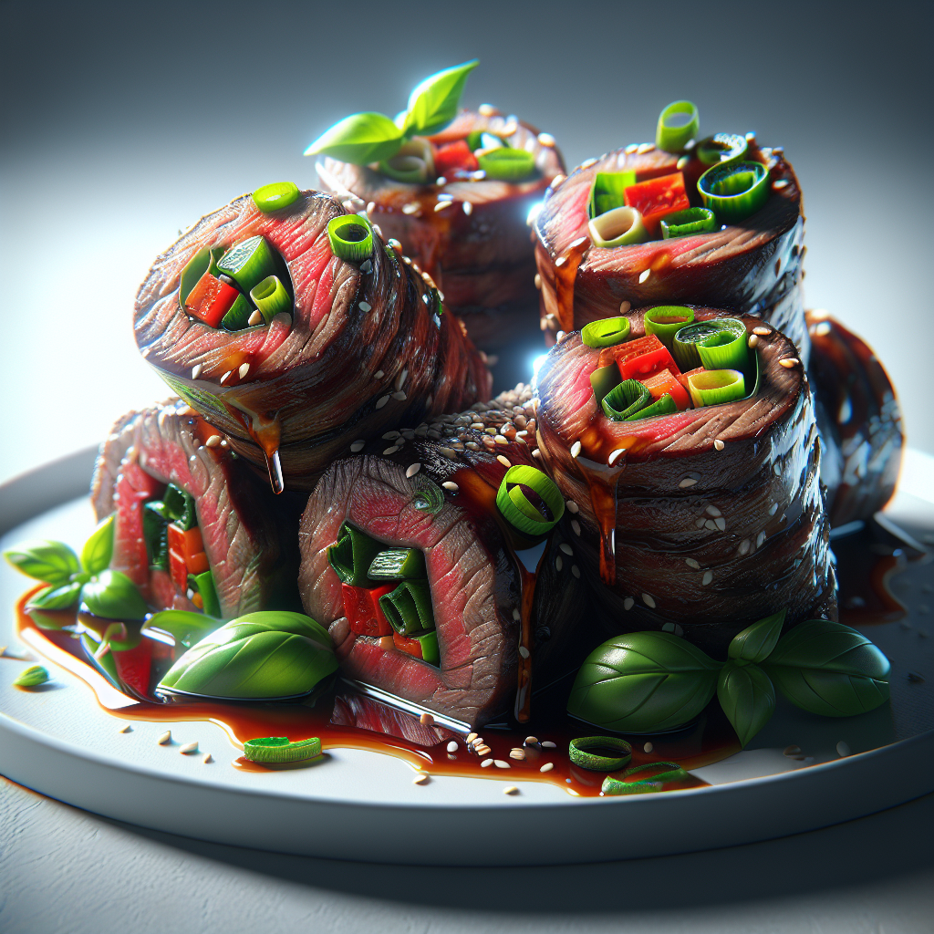 Nationalgericht Taiwan: #Beef Rolls# (Rezept)
