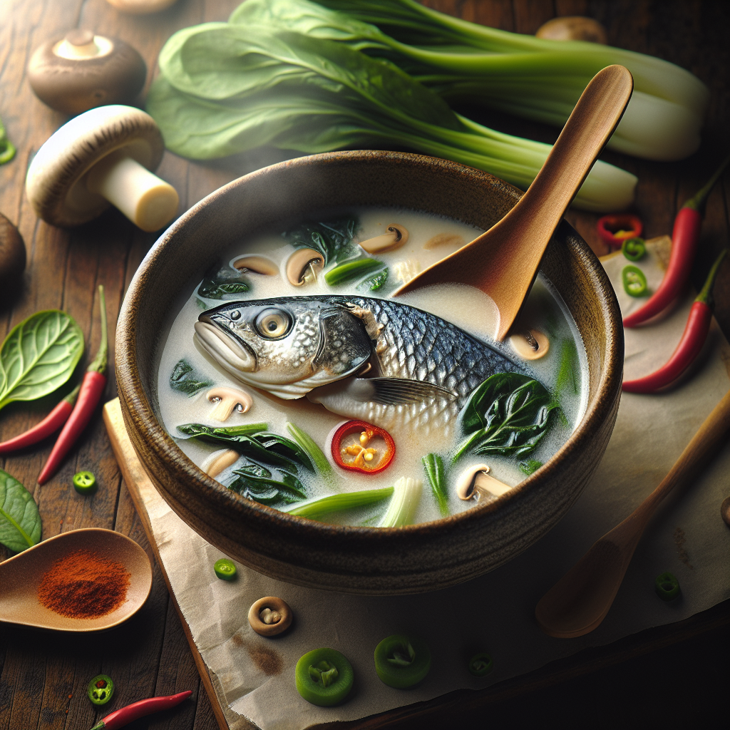 Nationalgericht Taiwan: #Milkfish Soup# (Rezept)
